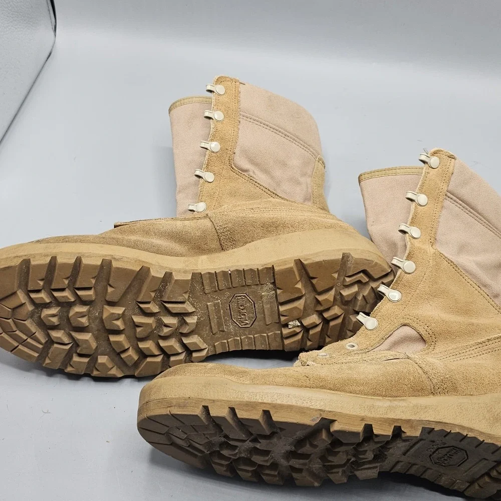 Belleville Army Combat Boots Hot Weather-Flame Resistant Vibram 340A 14.5 R
